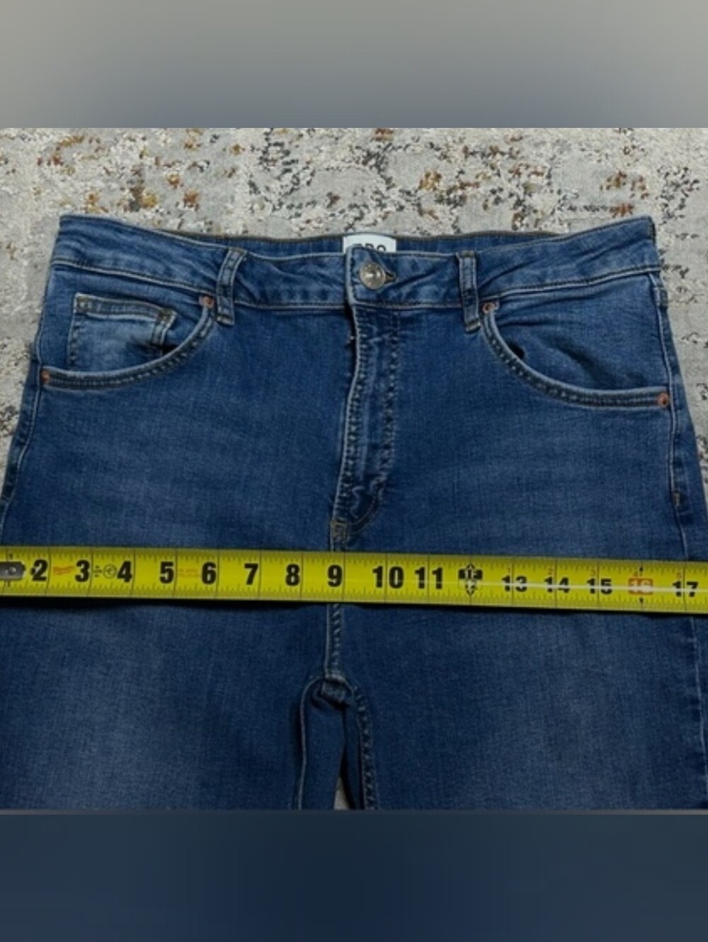 BDG Urban Outfitters Blue High-Rise Flared Women’s Jeans - Picture 4 of 11
